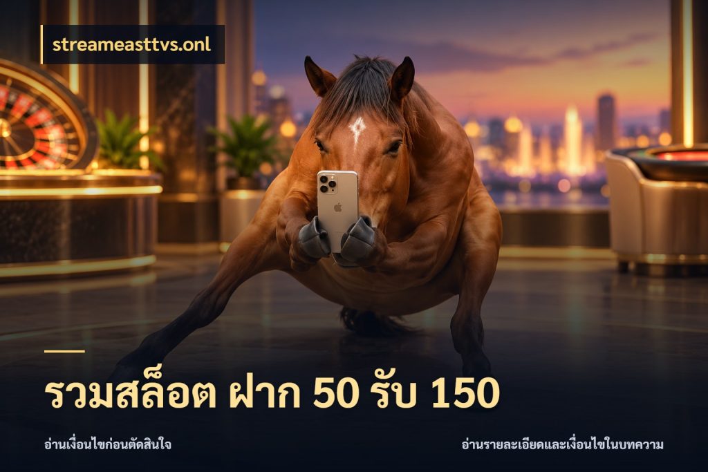 รวมสล็อต ฝาก 50 รับ 150 streameasttvs.onl เครดิตกับรูปแบบโปรที่ตรงใจ