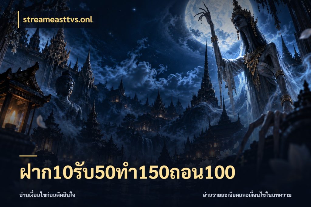 ฝาก10รับ50ทํา150ถอน100 โปรยอดรับที่สายเกมสนใจ สไตล์ streameasttvs.onl