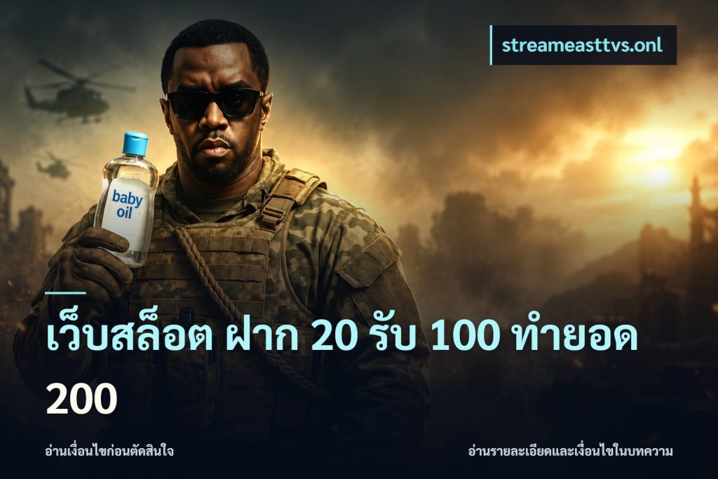 เว็บสล็อต ฝาก 20 รับ 100 ทำยอด 200