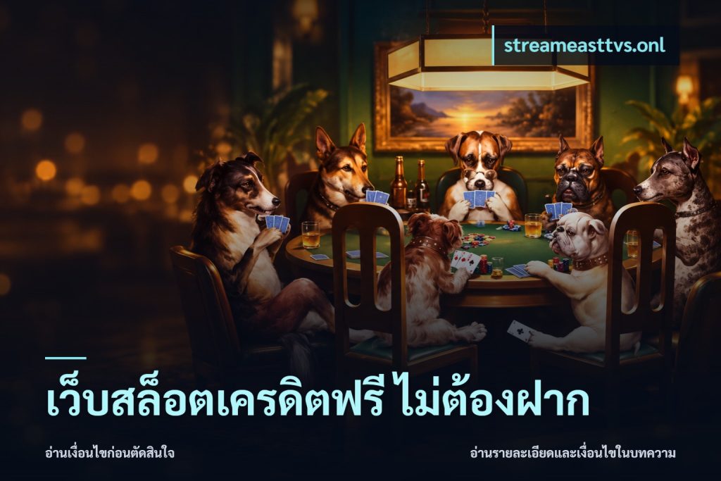 เว็บสล็อตเครดิตฟรี ไม่ต้องฝาก