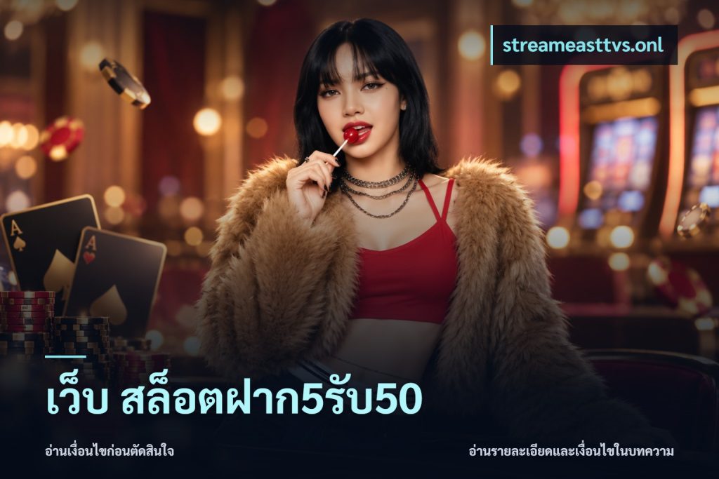 เว็บ สล็อตฝาก5รับ50