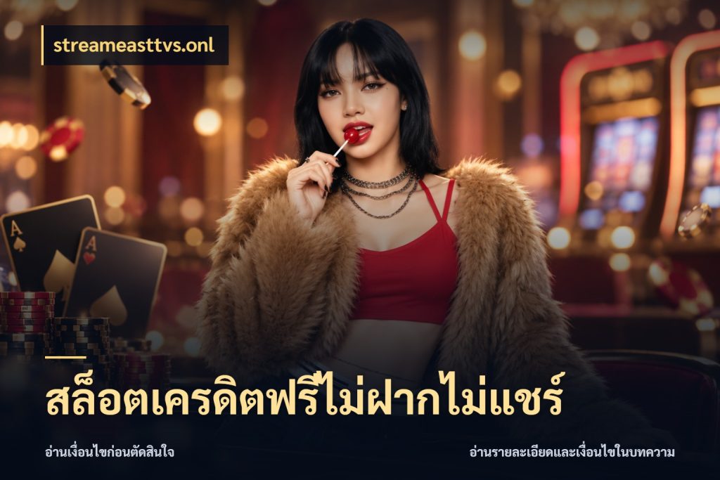 สล็อตเครดิตฟรีไม่ฝากไม่แชร์ รู้จักยอดและขอบเขตของเครดิตฟรี กับ streameasttvs.onl