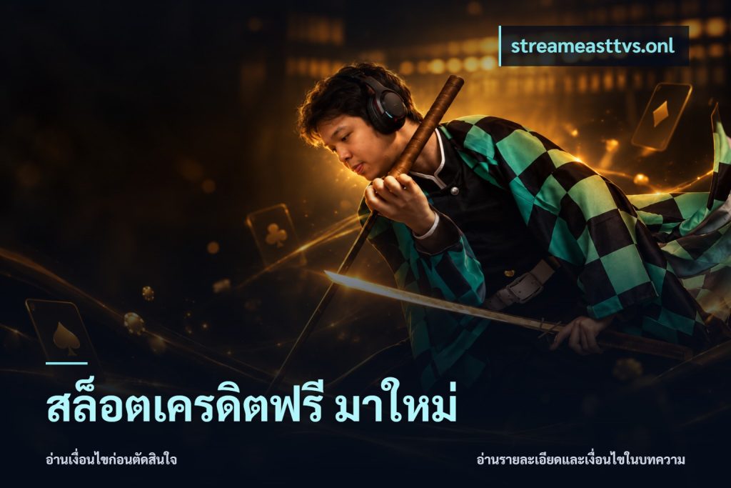 สล็อตเครดิตฟรี มาใหม่