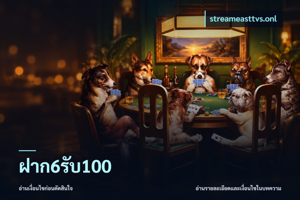 ฝาก6รับ100