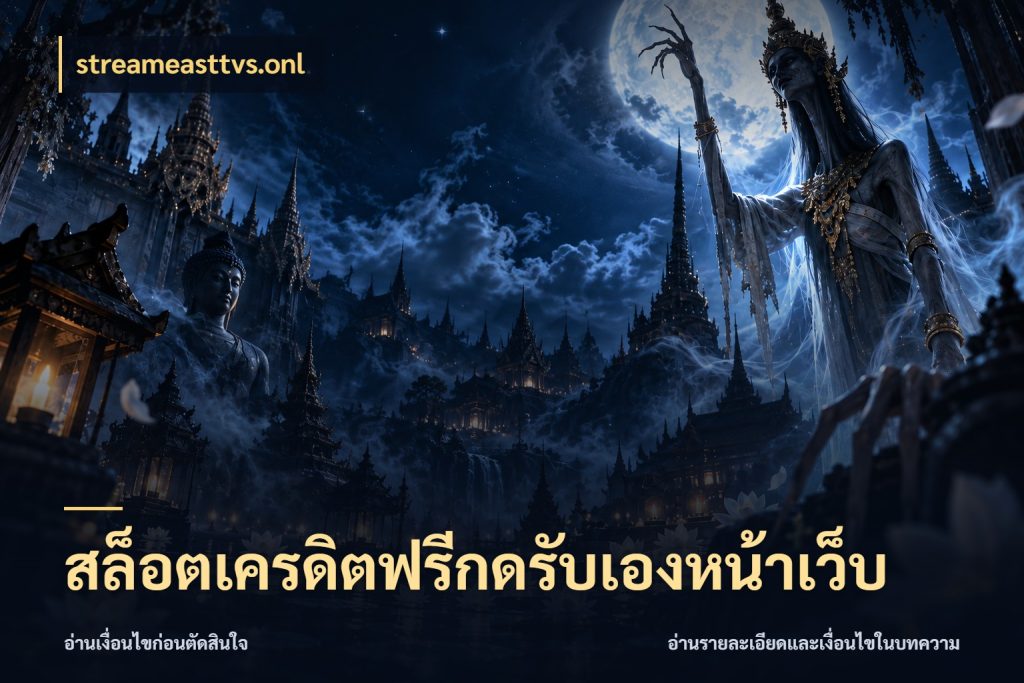 สล็อตเครดิตฟรีกดรับเองหน้าเว็บ เครดิตฟรีกับจังหวะลุ้นที่คุณเลือก ในมุม streameasttvs.onl
