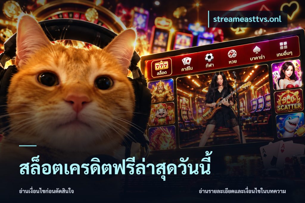 สล็อตเครดิตฟรีล่าสุดวันนี้
