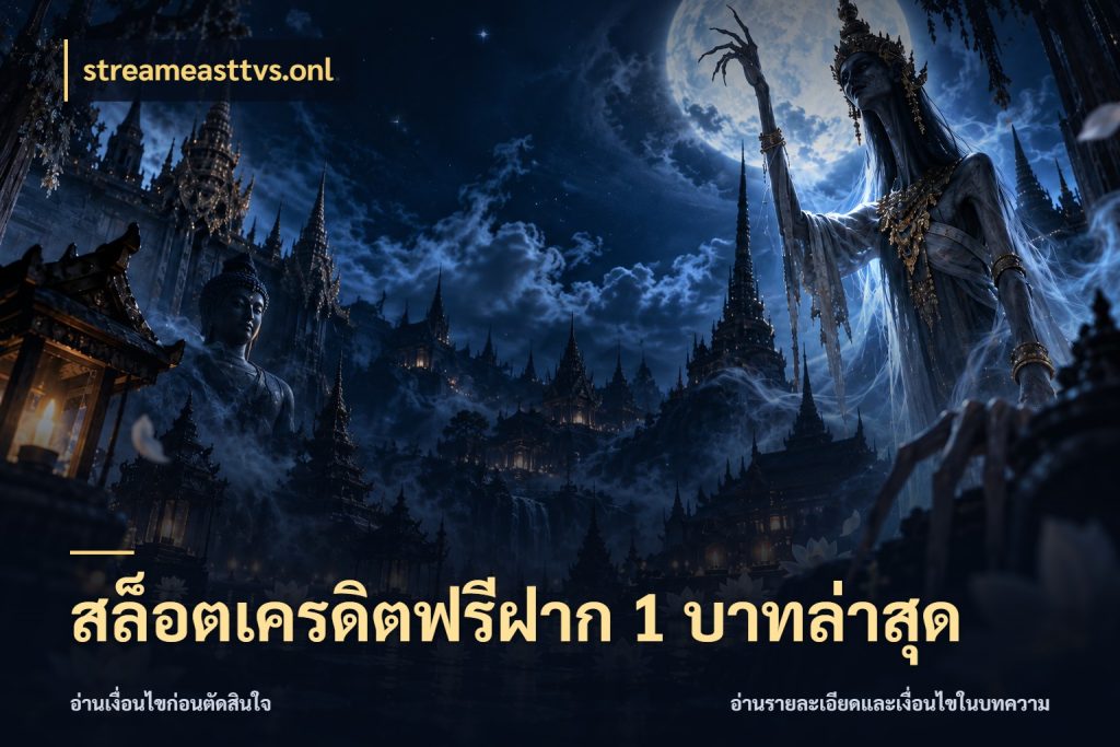 สล็อตเครดิตฟรีฝาก 1 บาทล่าสุด ชนิดเครดิตกับสิทธิ์ที่คุณอยากรู้ กับ streameasttvs.onl