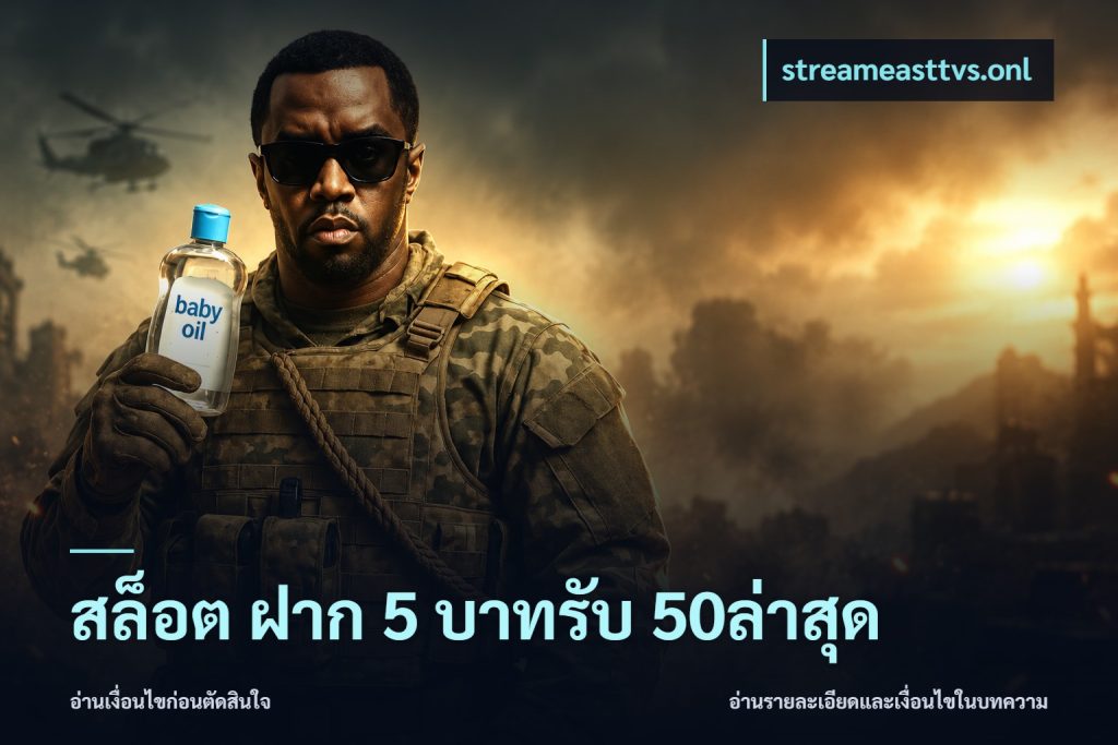 สล็อต ฝาก 5 บาทรับ 50ล่าสุด