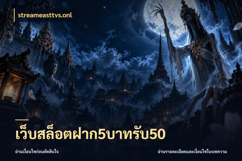 เว็บสล็อตฝาก5บาทรับ50 โปรยอดรับที่สายเกมสนใจ กับ streameasttvs.onl