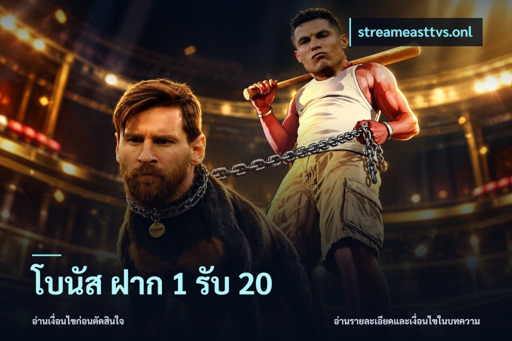 โบนัส ฝาก 1 รับ 20