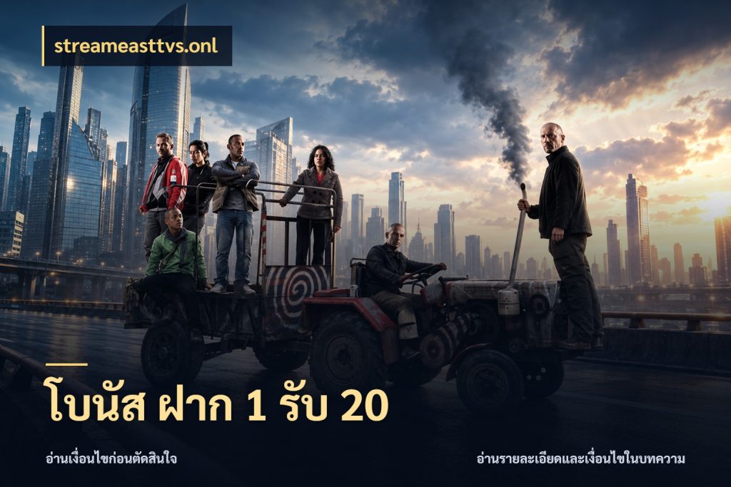 โบนัส ฝาก 1 รับ 20 สนุกกับตัวเลือกโปรในสไตล์ของคุณ สไตล์ streameasttvs.onl