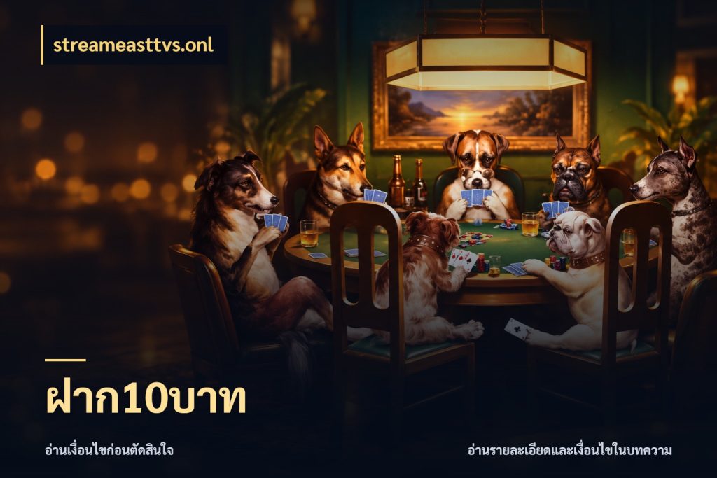 ฝาก10บาท สายทุนน้อยเลือกความสนุกให้พอดี ในมุม streameasttvs.onl