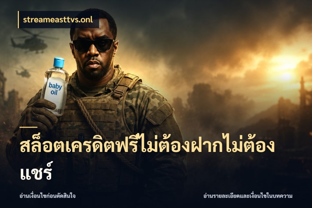 สล็อตเครดิตฟรีไม่ต้องฝากไม่ต้องแชร์ จับมุมเด่นของเครดิตฟรีให้ตรงใจ สไตล์ streameasttvs.onl