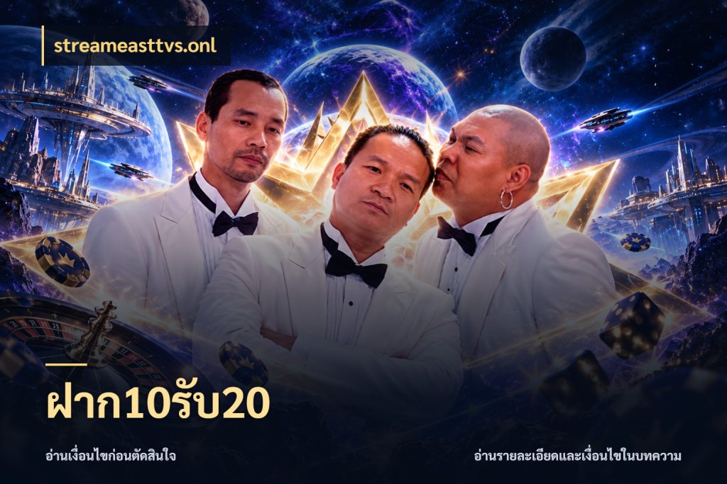 ฝาก10รับ20 สนุกกับตัวเลือกโปรในสไตล์ของคุณ กับ streameasttvs.onl