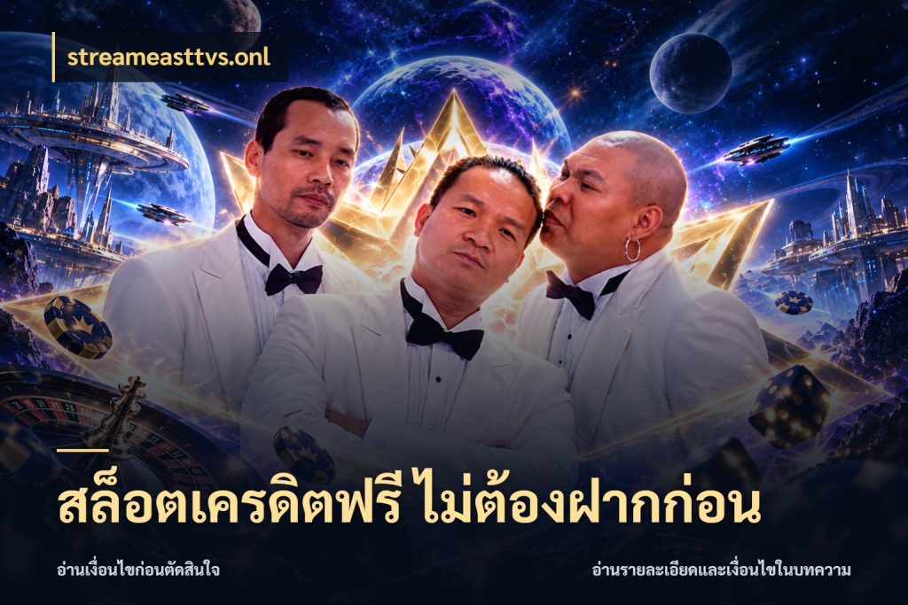 สล็อตเครดิตฟรี ไม่ต้องฝากก่อน ชนิดเครดิตกับสิทธิ์ที่คุณอยากรู้ กับ streameasttvs.onl