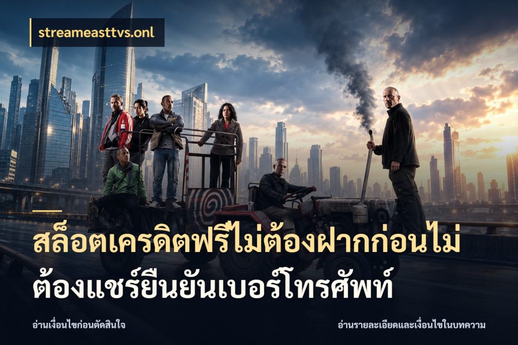 สล็อตเครดิตฟรีไม่ต้องฝากก่อนไม่ต้องแชร์ยืนยันเบอร์โทรศัพท์ streameasttvs.onl ชนิดเครดิตกับสิทธิ์ที่คุณอยากรู้