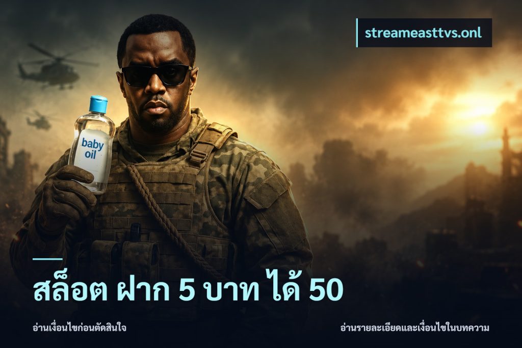 สล็อต ฝาก 5 บาท ได้ 50
