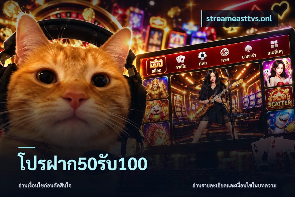 โปรฝาก50รับ100
