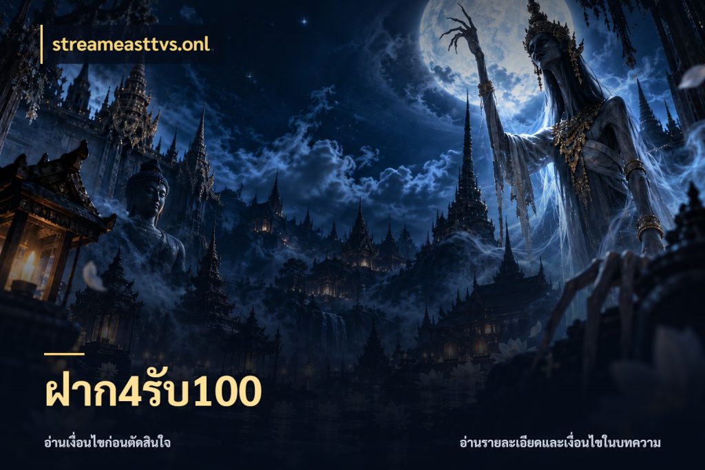 ฝาก4รับ100 สายโบนัสเลือกจังหวะสนุกได้อย่างไร สไตล์ streameasttvs.onl