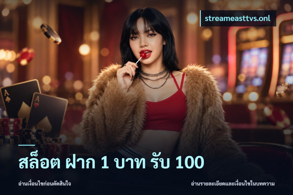 สล็อต ฝาก 1 บาท รับ 100
