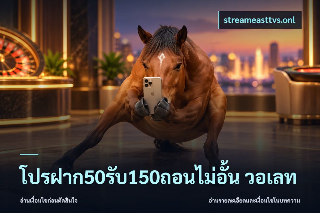 โปรฝาก50รับ150ถอนไม่อั้น วอเลท
