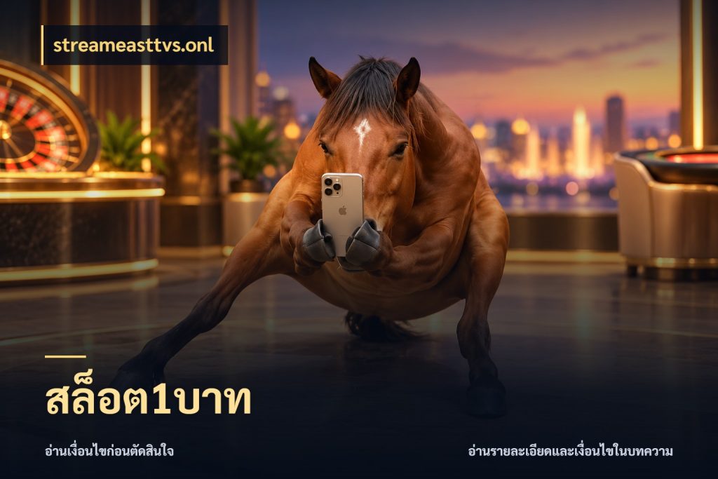 สล็อต1บาท ยอดเริ่มต้นน่าจับตากับสิทธิ์ที่เกี่ยวข้อง ในมุม streameasttvs.onl