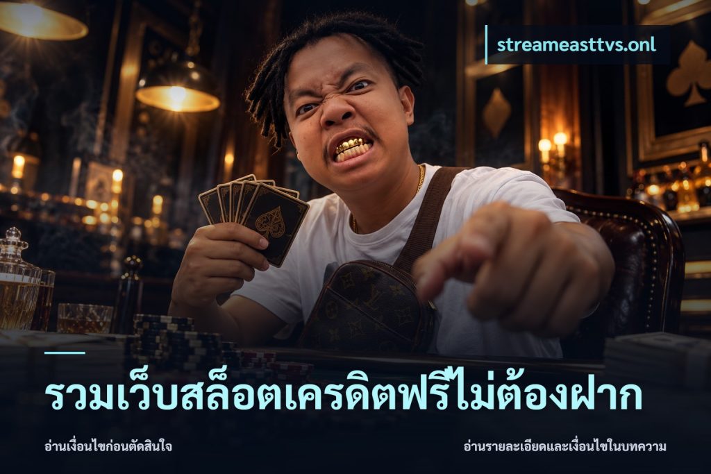 รวมเว็บสล็อตเครดิตฟรีไม่ต้องฝาก