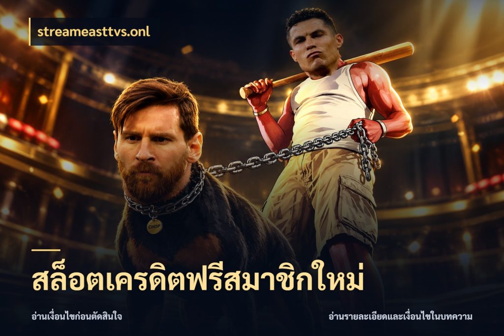 สล็อตเครดิตฟรีสมาชิกใหม่ สีสันของเครดิตฟรีและเกมแนวที่ชอบ กับ streameasttvs.onl